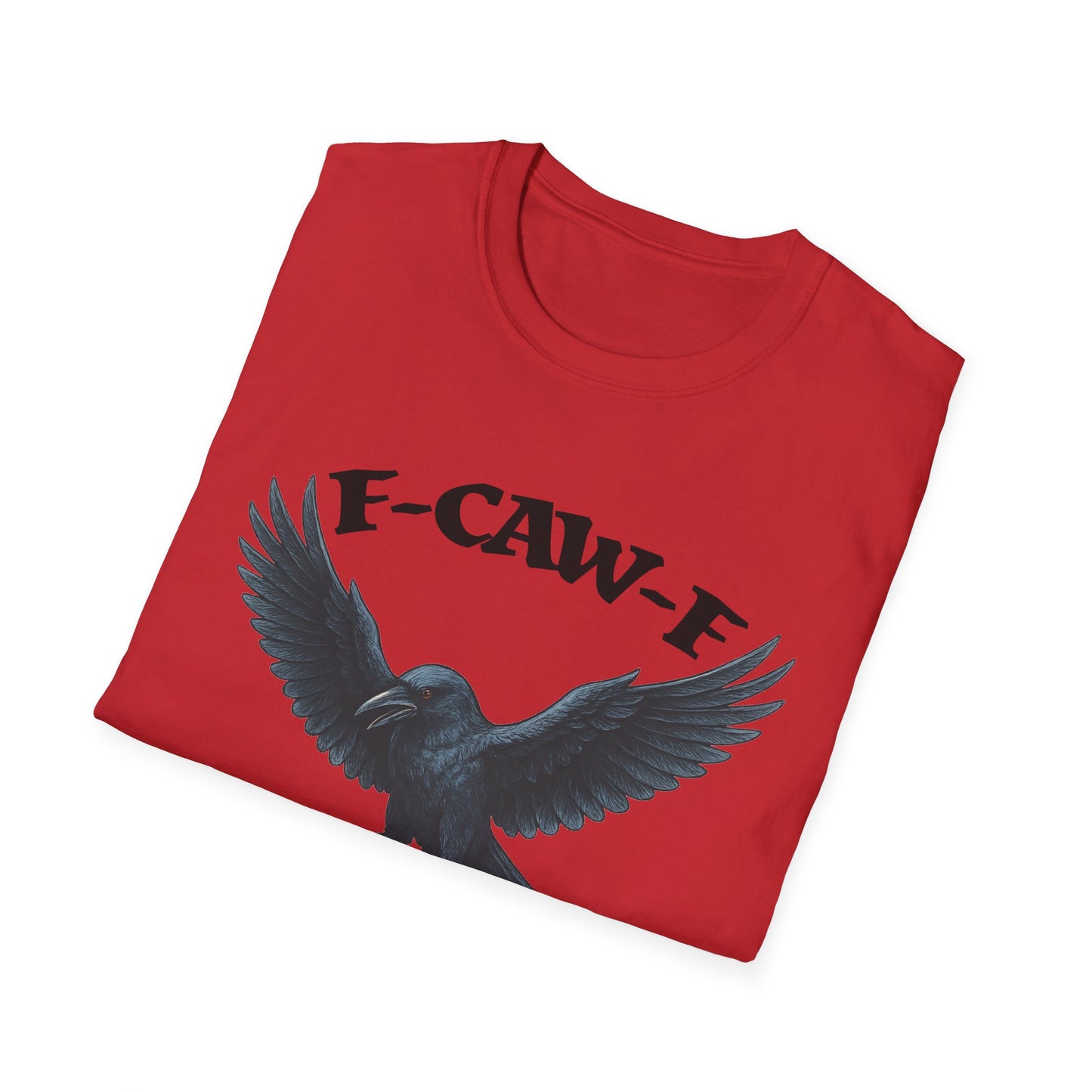 Raven 'F‑caw‑f I'm Reading' T-Shirt