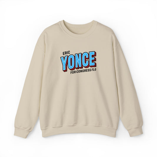 Embroidered Sweatshirt - Yonce for Congress
