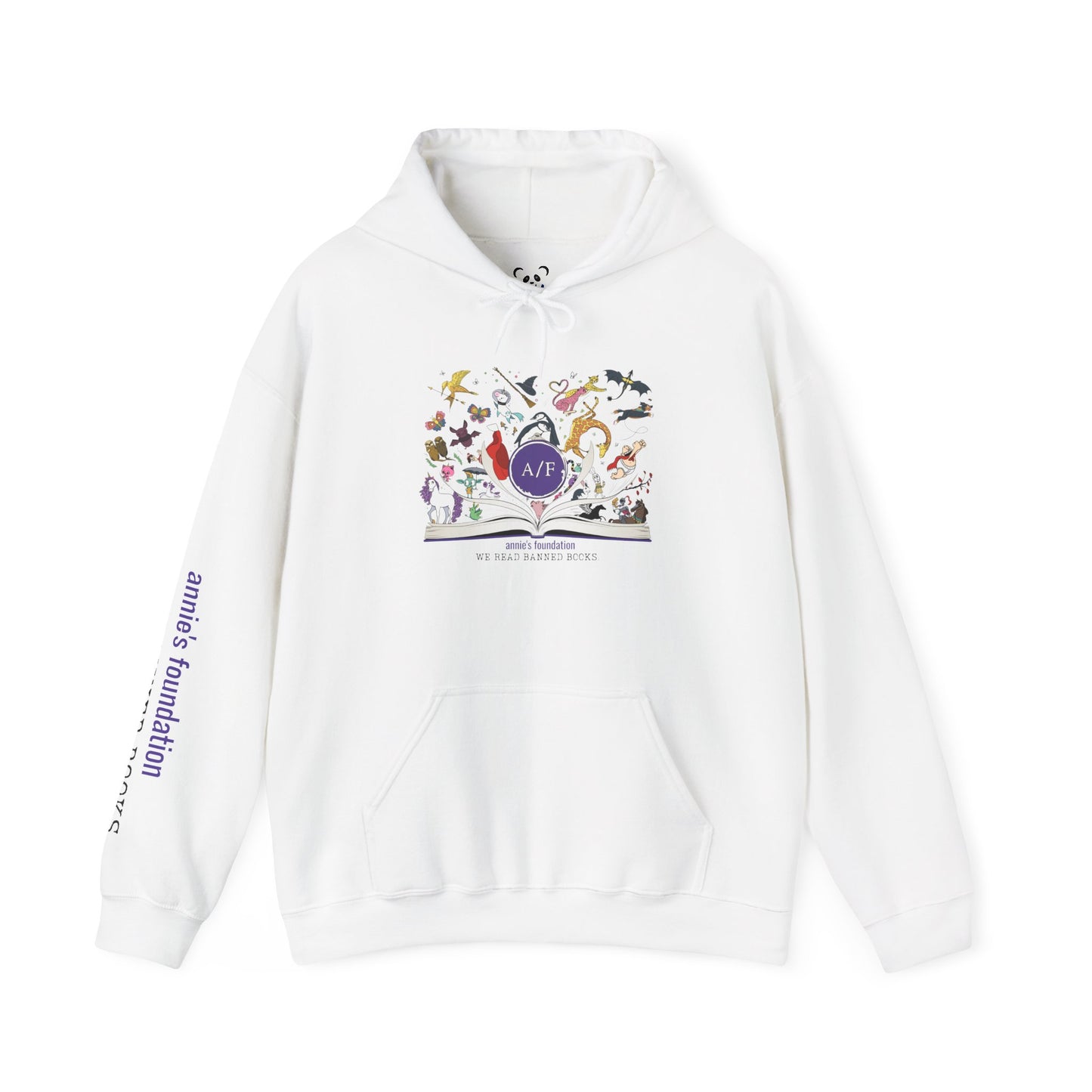 Hoodie - Magical Banned Books with Sleeve Imprint