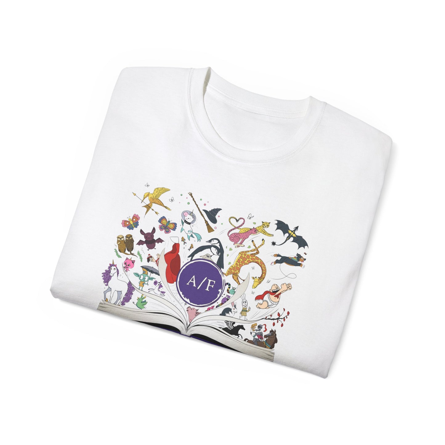 Magical Banned Book T-shirt (Front Imprint Only) on Gildan Ultra Cotton Shirts - Annie's Foundation