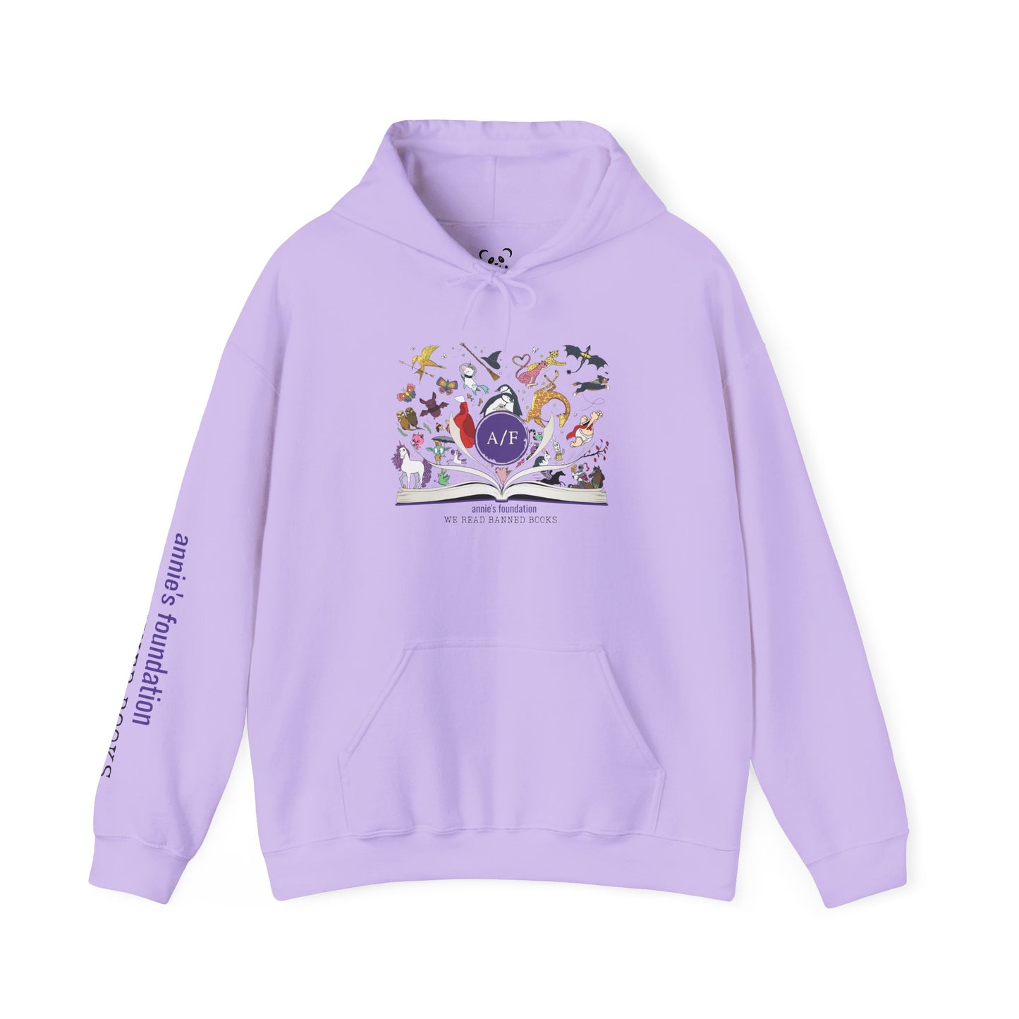 Hoodie - Magical Banned Books with Sleeve Imprint
