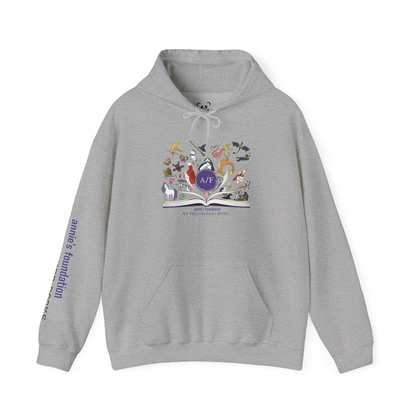 Hoodie - Magical Banned Books with Sleeve Imprint