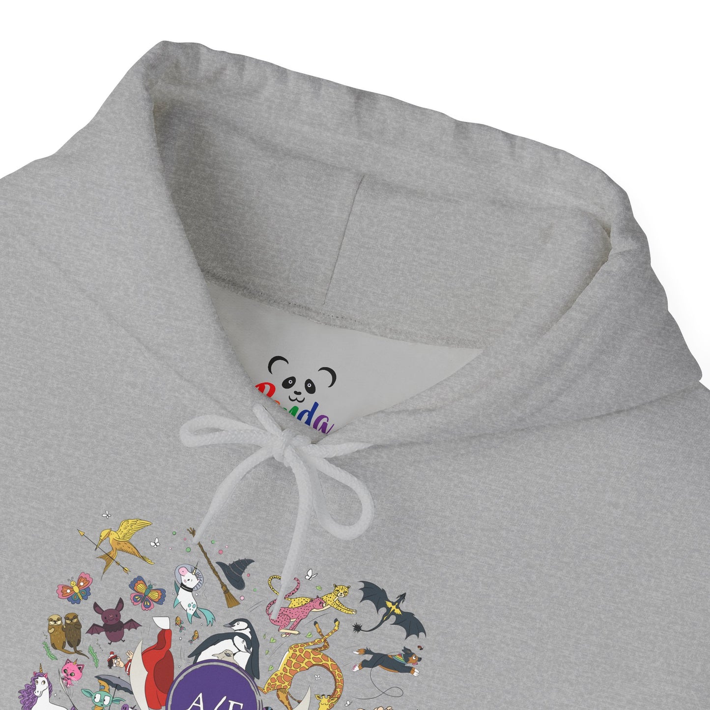 Hoodie - Magical Banned Books with Sleeve Imprint