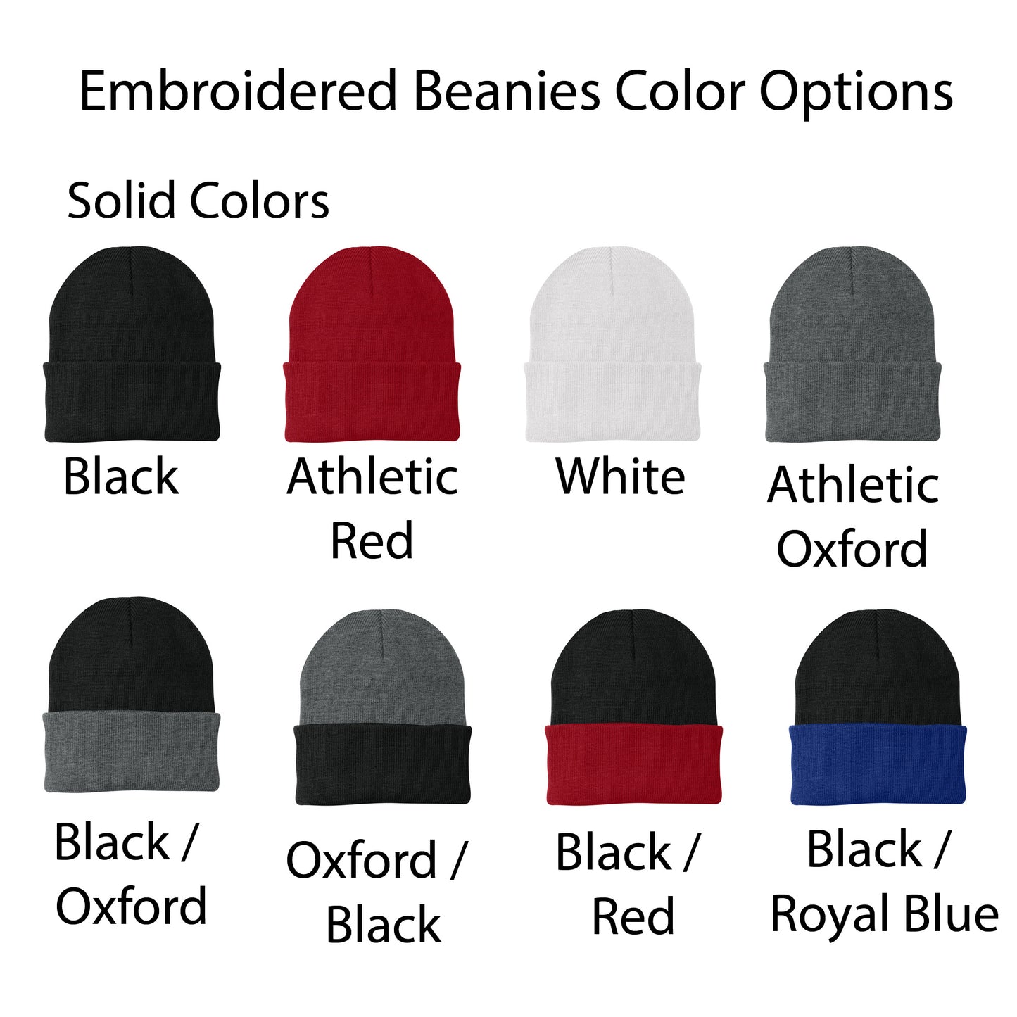 Fight Against Fascism Embroidered Beanie