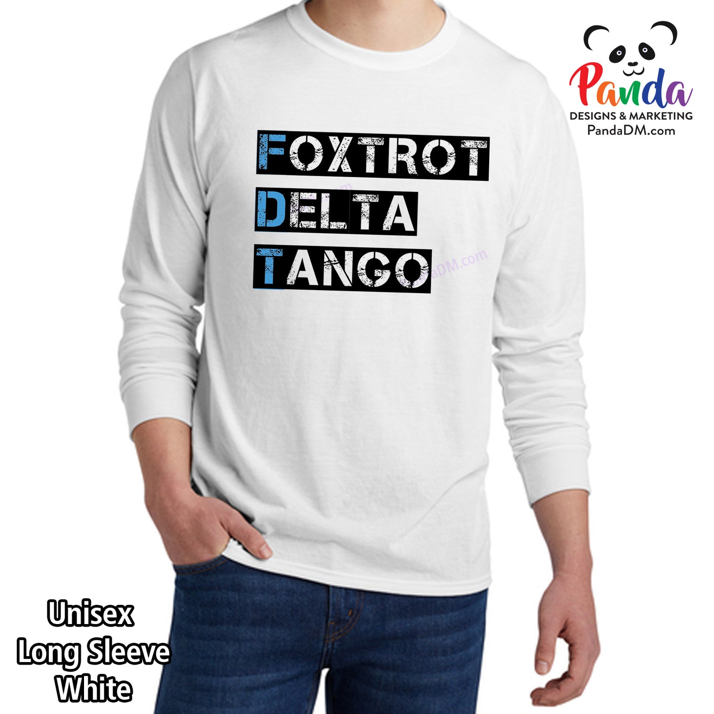 Foxtrot Delta Tango - FDT (F Donald Trump) Sublimated Shirts - Phonetic Alphabet Statement Shirt (Satire)