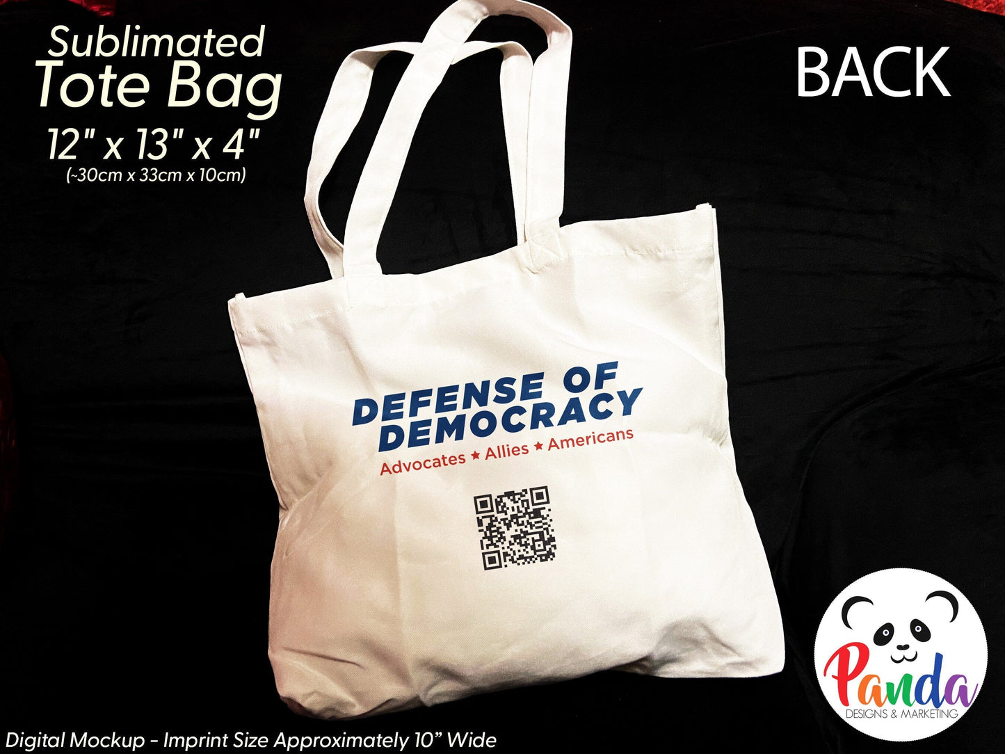 Drawstring Backpack Veterans Defending Democracy