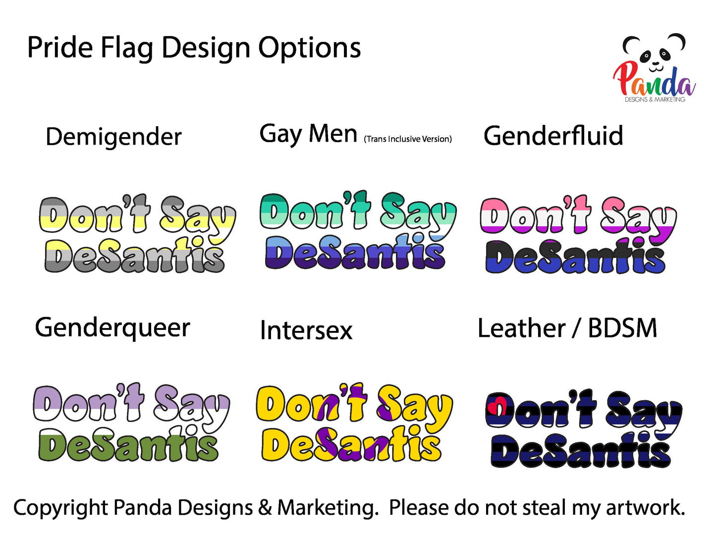 Don't Say Desantis Sublimated T-shirt