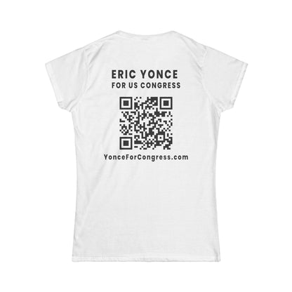 Yonce for Congress Women’s Tee – Front and Back Imprint
