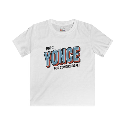 Yonce for Congress Kids T‑Shirt (Front Imprint Only)