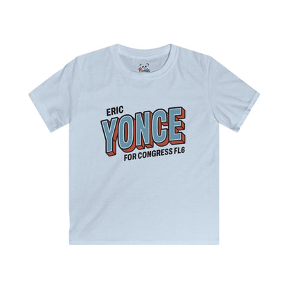 Yonce for Congress Kids T‑Shirt (Front Imprint Only)