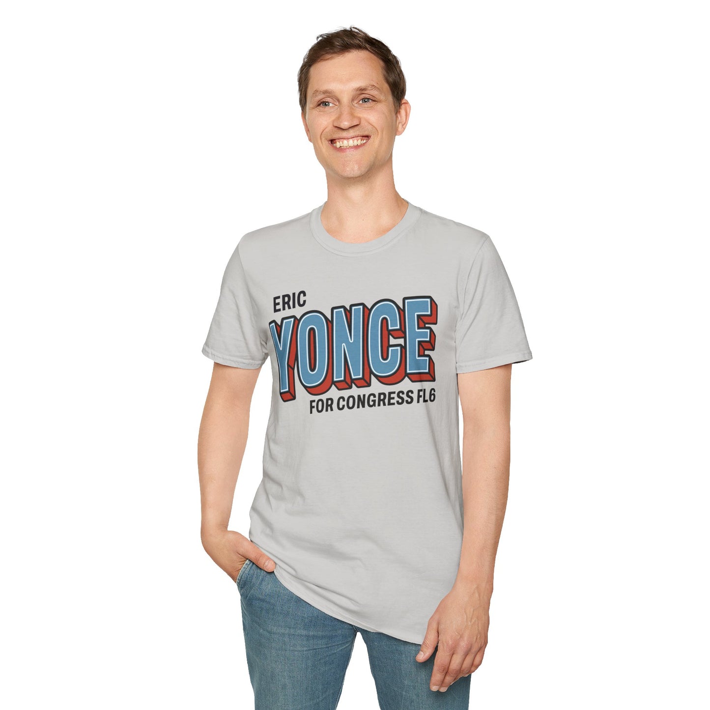 Yonce For Congress Unisex T-Shirt - Front and Back Imprint