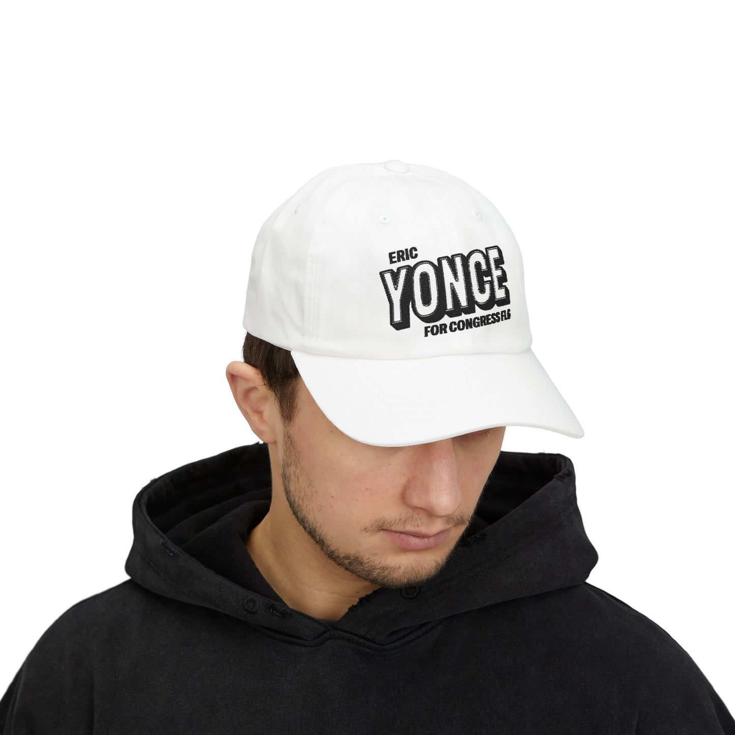 Embroidered Classic Dad Cap - Eric Yonce For Congress FL6