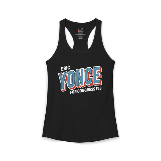 Women's Ideal Racerback Tank - Yonce for Congress