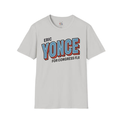 Yonce For Congress Unisex T-Shirt - Front and Back Imprint