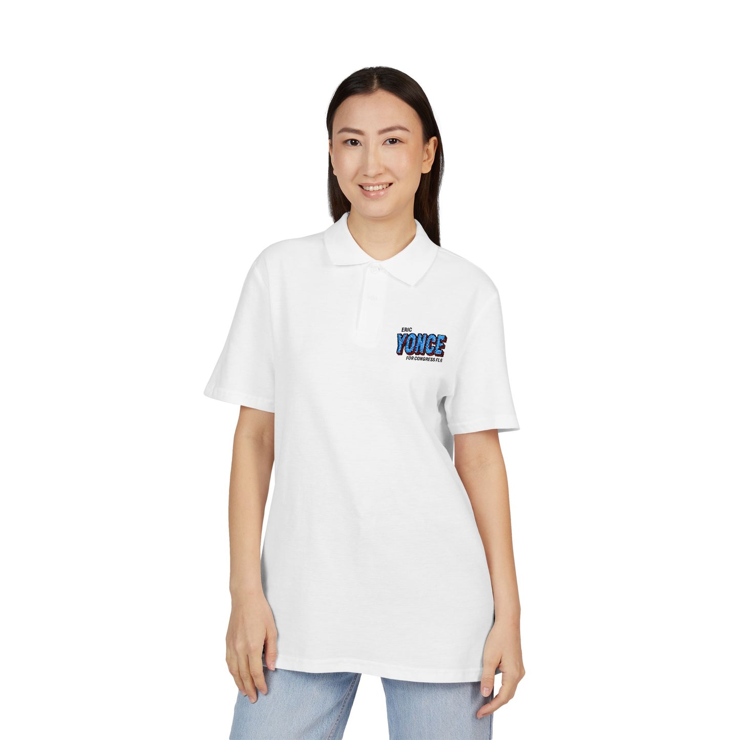 Embroidered Yonce for Congress Polo Shirt  (Unisex)