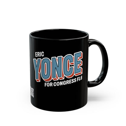 Yonce for Congress Black Mug  11oz/15oz