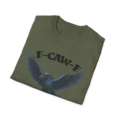 Raven 'F‑caw‑f I'm Reading' T-Shirt