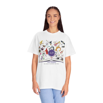 Comfort Colors T-shirt - Magical Banned Books Soft Heavy Cotton - Annie's Foundation