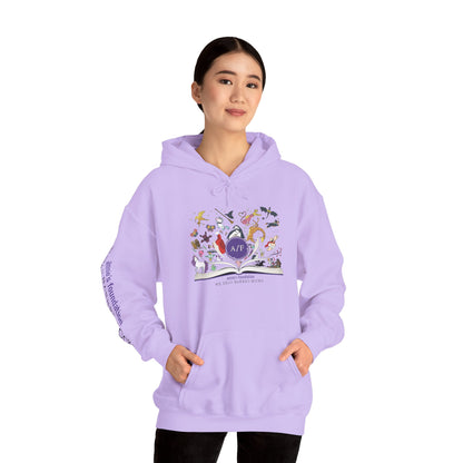 Hoodie - Magical Banned Books with Sleeve Imprint