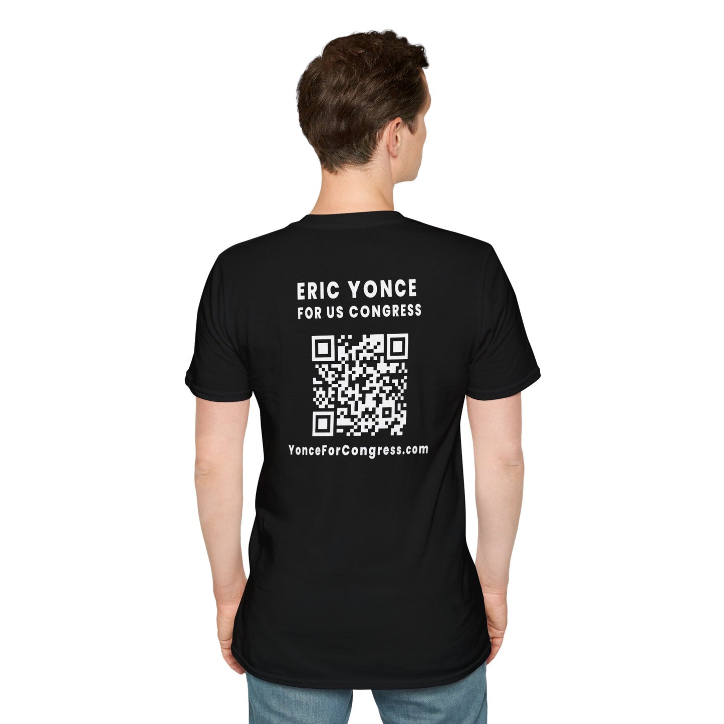 Yonce For Congress Unisex T-Shirt - Front and Back Imprint