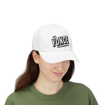 Embroidered Classic Dad Cap - Eric Yonce For Congress FL6