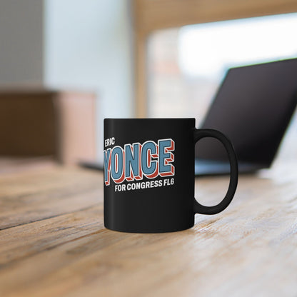Yonce for Congress Black Mug  11oz/15oz