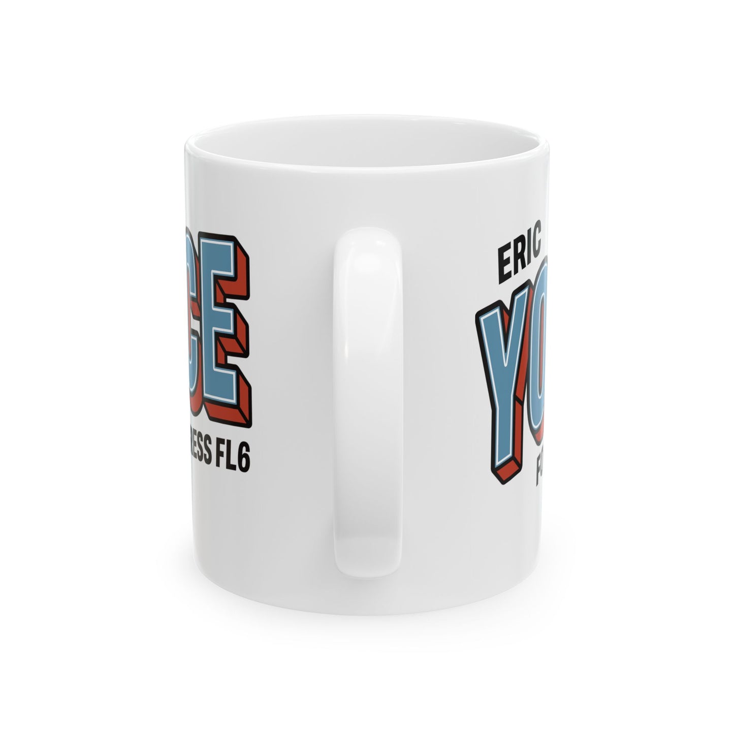 Yonce for Congress White Ceramic Mugs (11oz, 15oz)