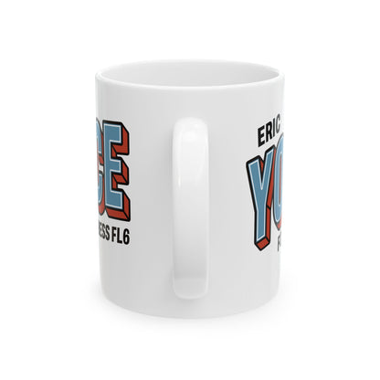 Yonce for Congress White Ceramic Mugs (11oz, 15oz)