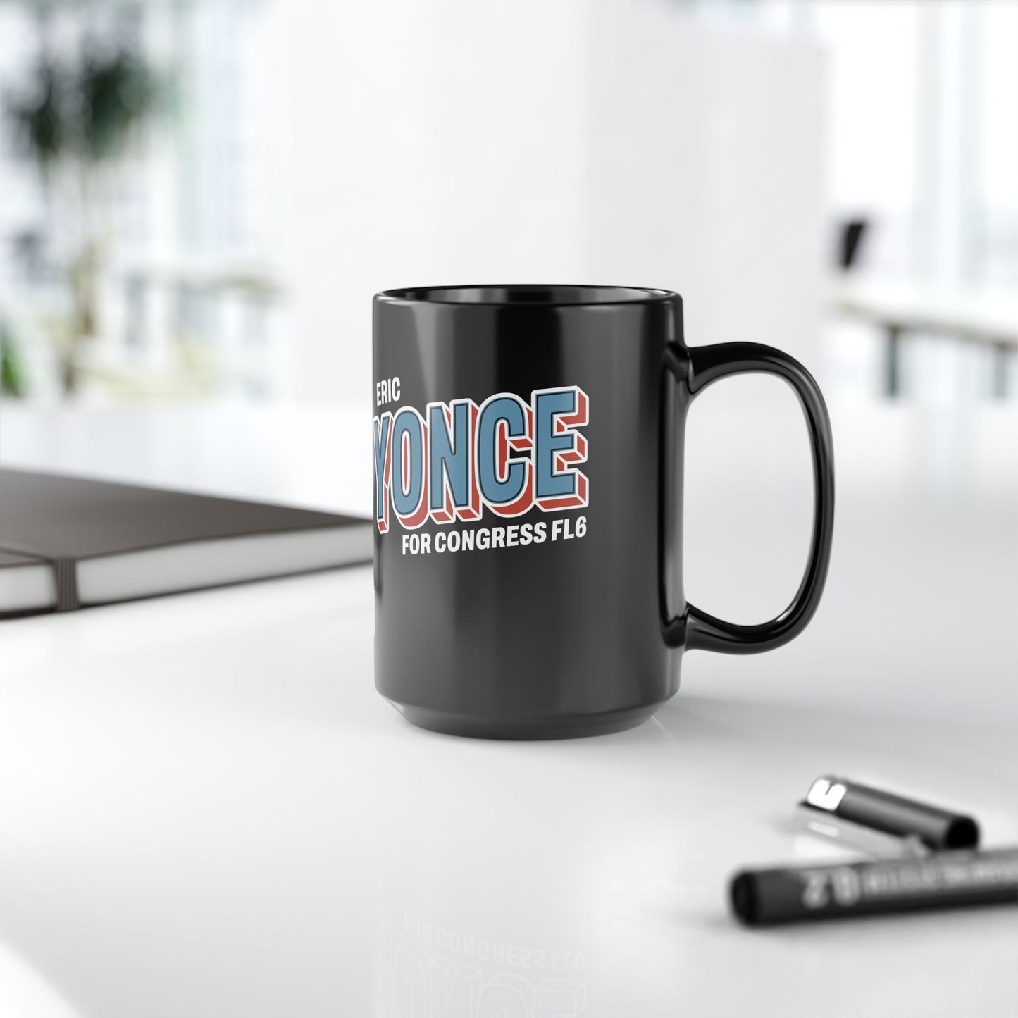 Yonce for Congress Black Mug  11oz/15oz
