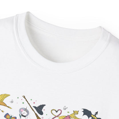 Magical Banned Book T-shirt on Gildan Ultra Cotton (Front and Back Imprint)