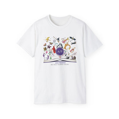 Magical Banned Book T-shirt (Front Imprint Only) on Gildan Ultra Cotton Shirts - Annie's Foundation