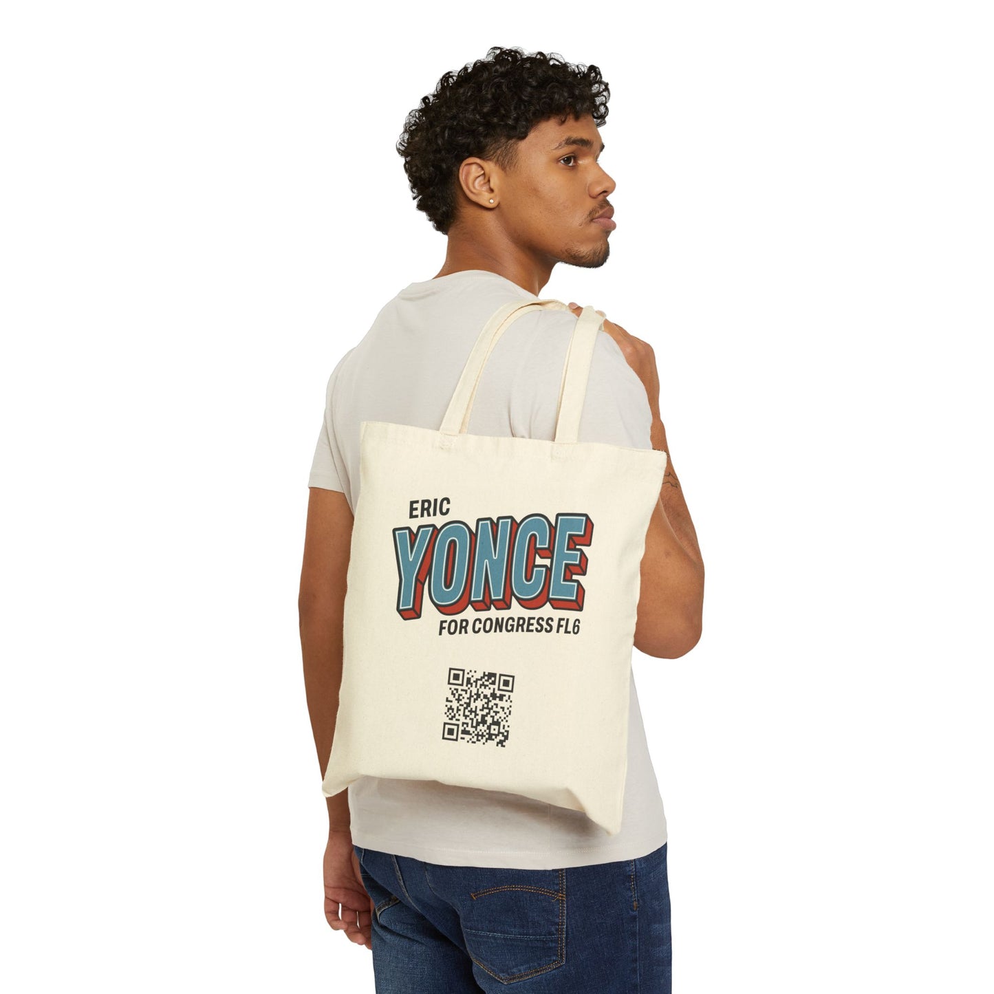 Campaign Tote Bag — YONCE for Congress Cotton Canvas