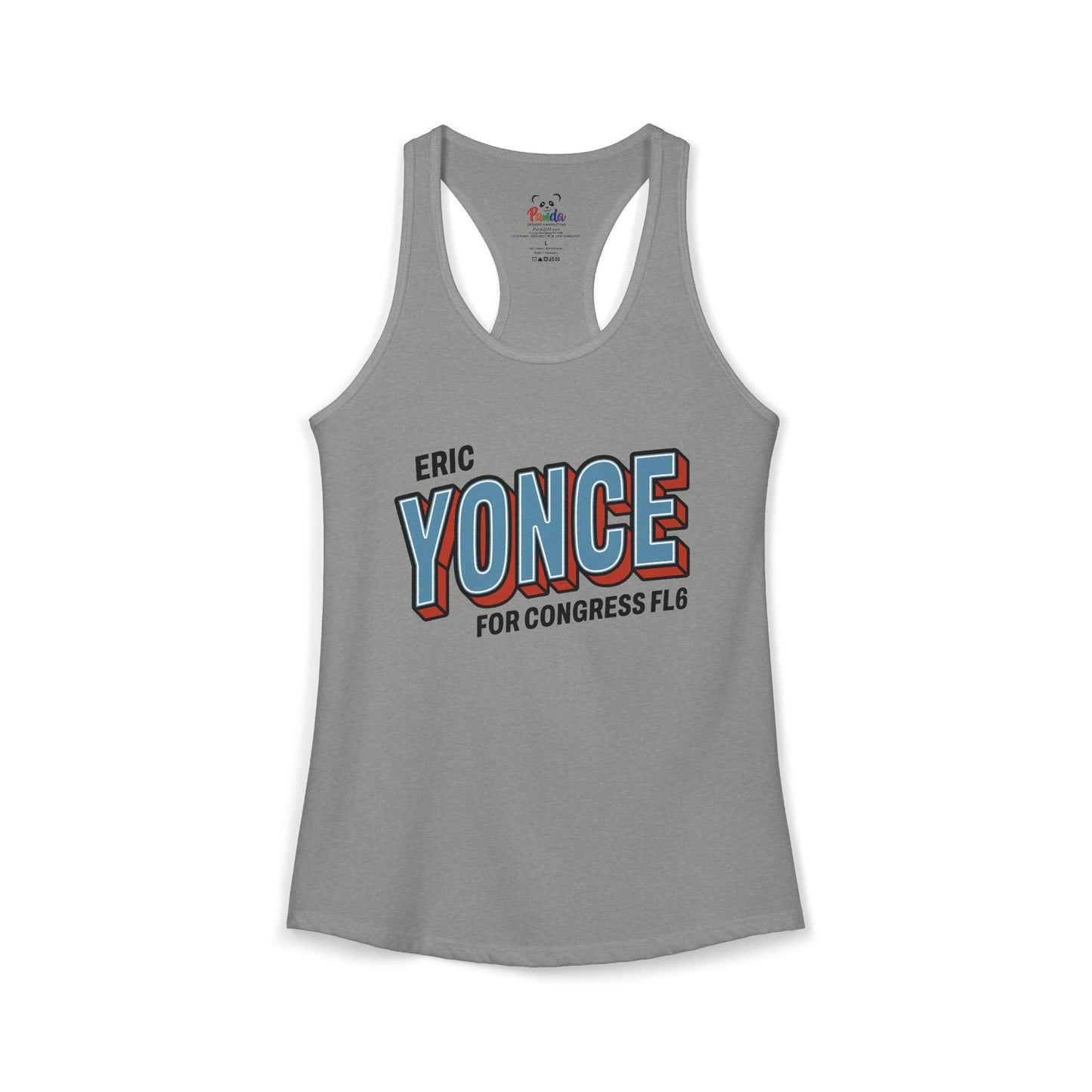 Women's Ideal Racerback Tank - Yonce for Congress