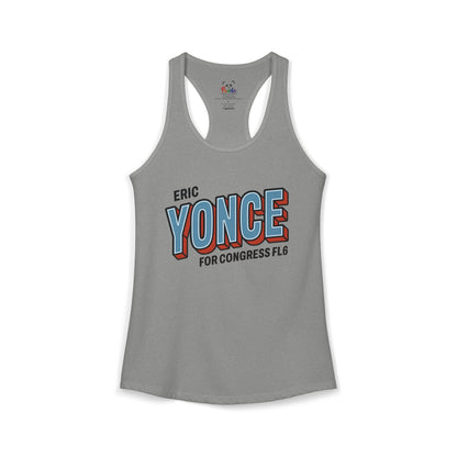 Women's Ideal Racerback Tank - Yonce for Congress