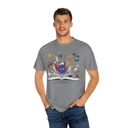 Comfort Colors T-shirt - Magical Banned Books Soft Heavy Cotton - Annie's Foundation