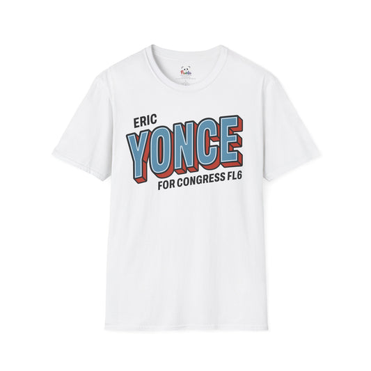 Yonce For Congress Unisex T-Shirt - Front and Back Imprint