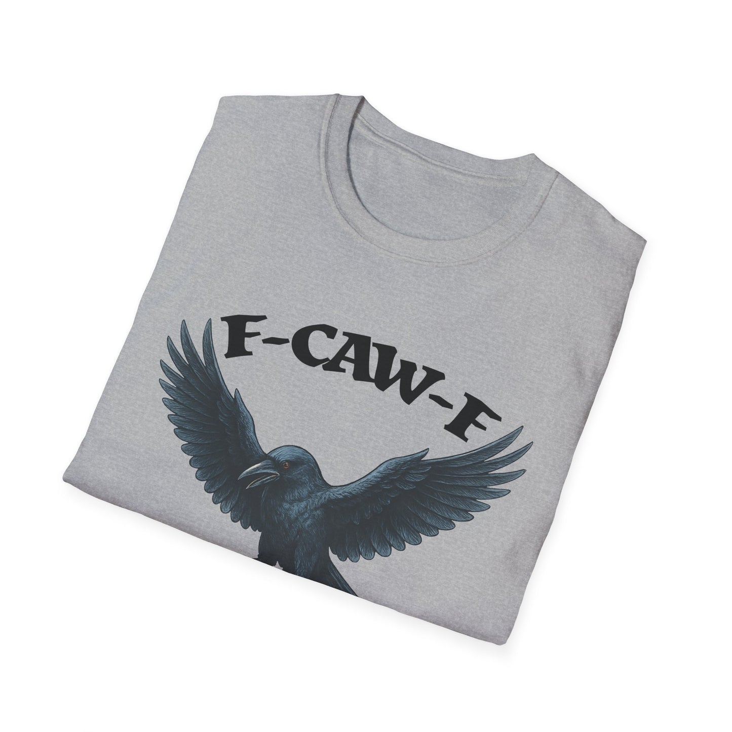Raven 'F‑caw‑f I'm Reading' T-Shirt
