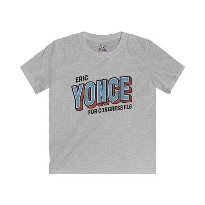 Yonce for Congress Kids T‑Shirt (Front Imprint Only)
