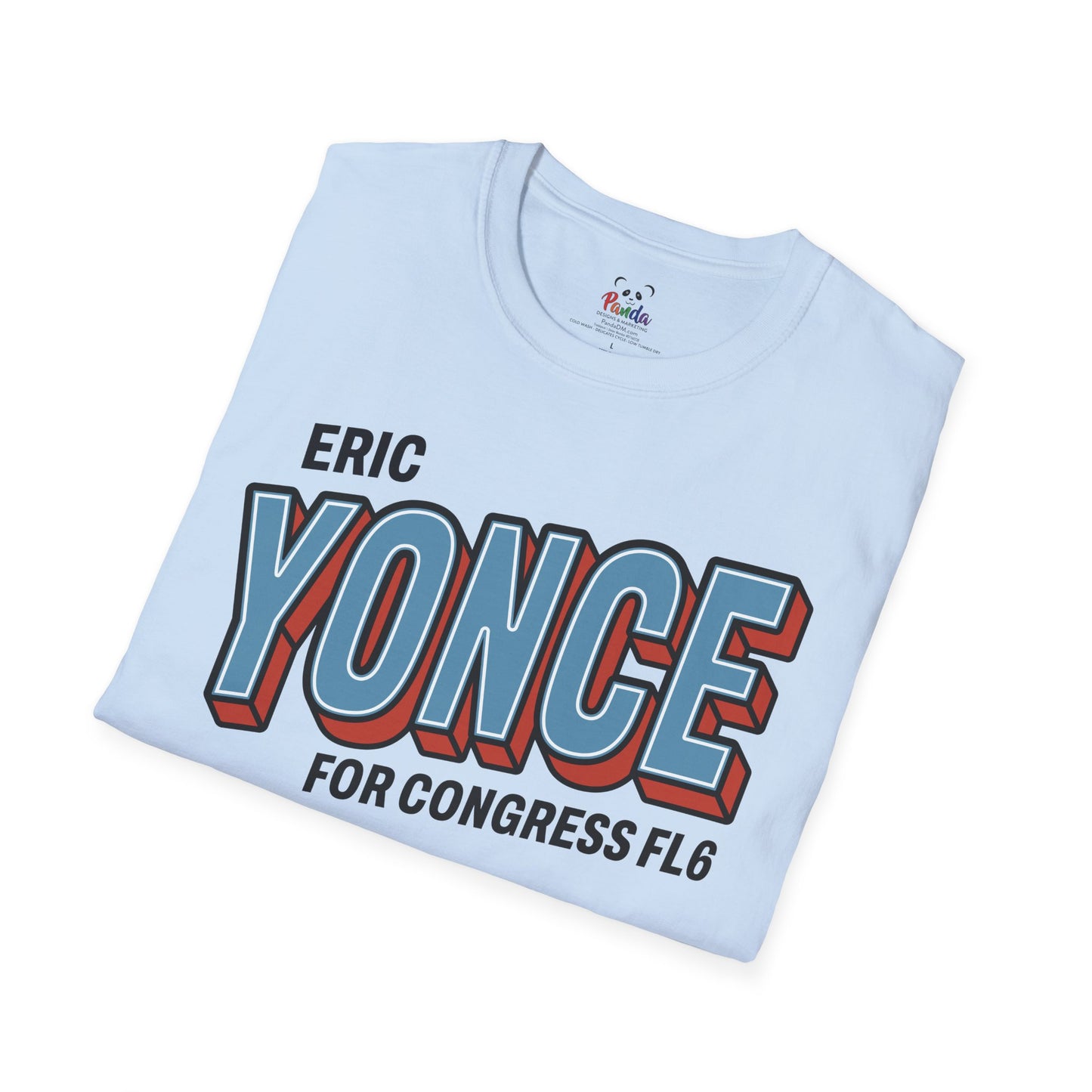 Yonce For Congress Unisex T-Shirt - Front and Back Imprint