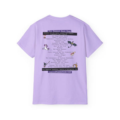 Magical Banned Book T-shirt on Gildan Ultra Cotton (Front and Back Imprint)