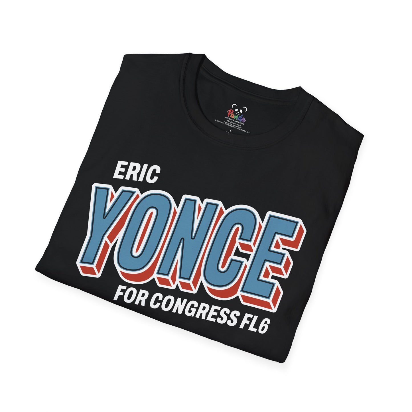 Yonce For Congress Unisex T-Shirt - Front and Back Imprint