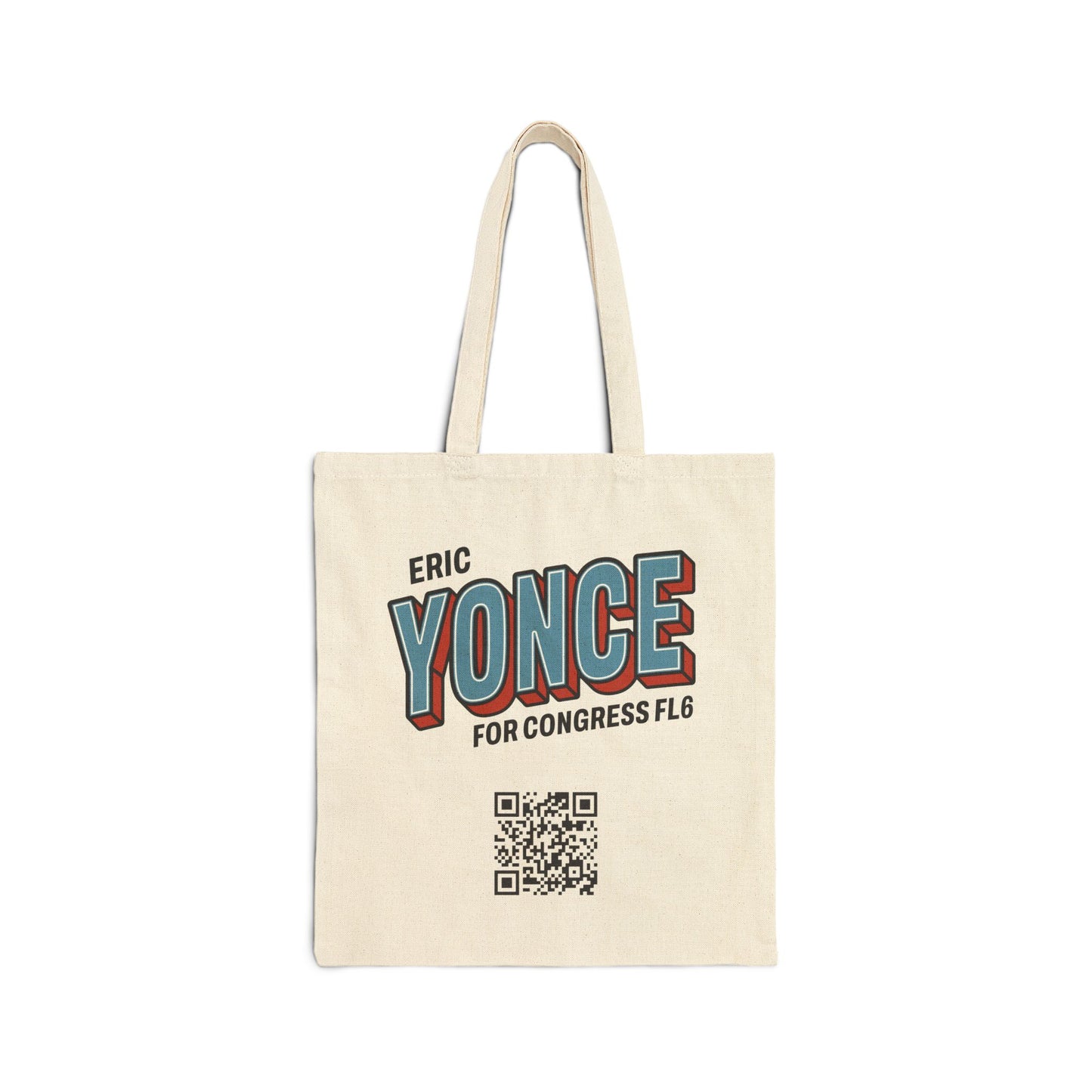 Campaign Tote Bag — YONCE for Congress Cotton Canvas