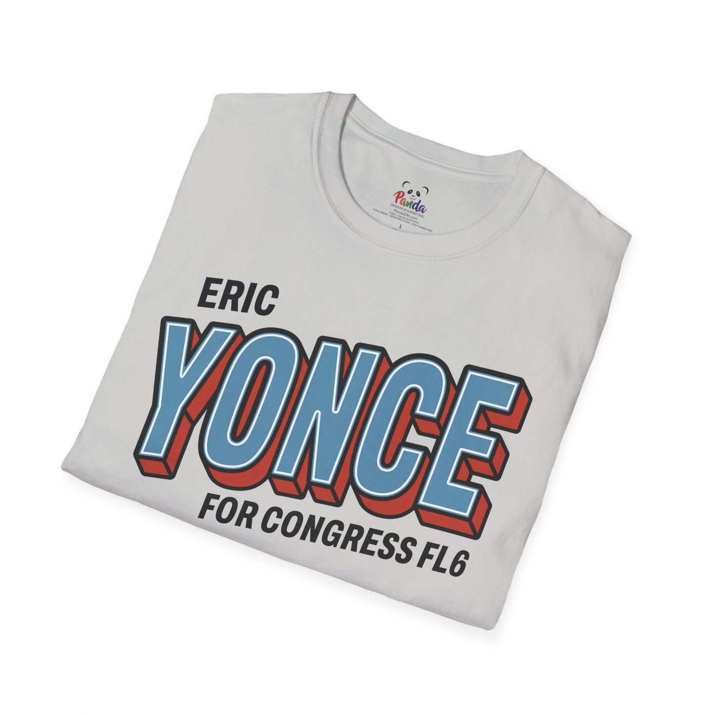 Yonce For Congress Unisex T-Shirt - Front and Back Imprint