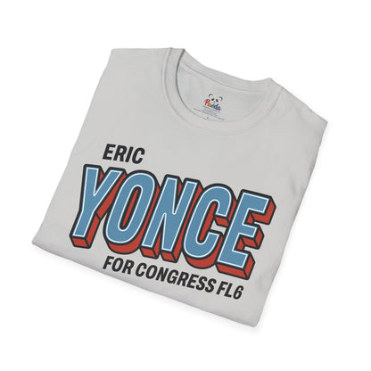 Yonce For Congress Unisex T-Shirt - Front and Back Imprint