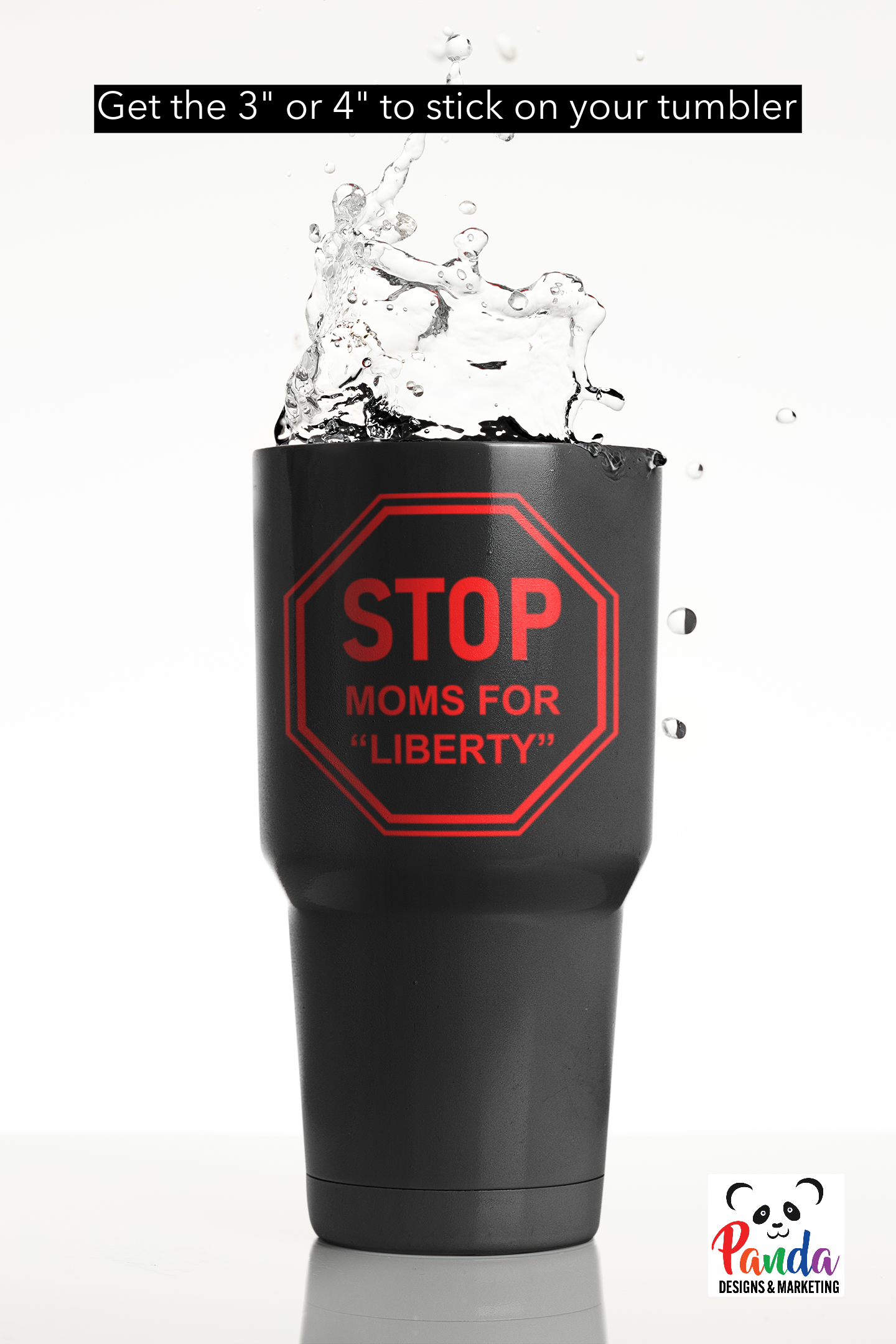 Vinyl Decal Sticker - STOP Moms for Liberty