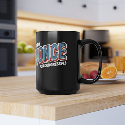 Yonce for Congress Black Mug  11oz/15oz