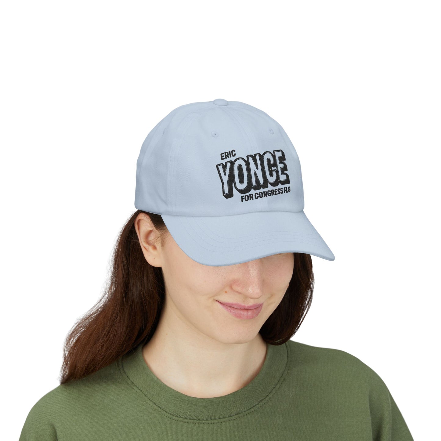 Embroidered Classic Dad Cap - Eric Yonce For Congress FL6