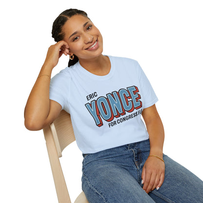 Yonce For Congress Unisex T-Shirt - Front and Back Imprint