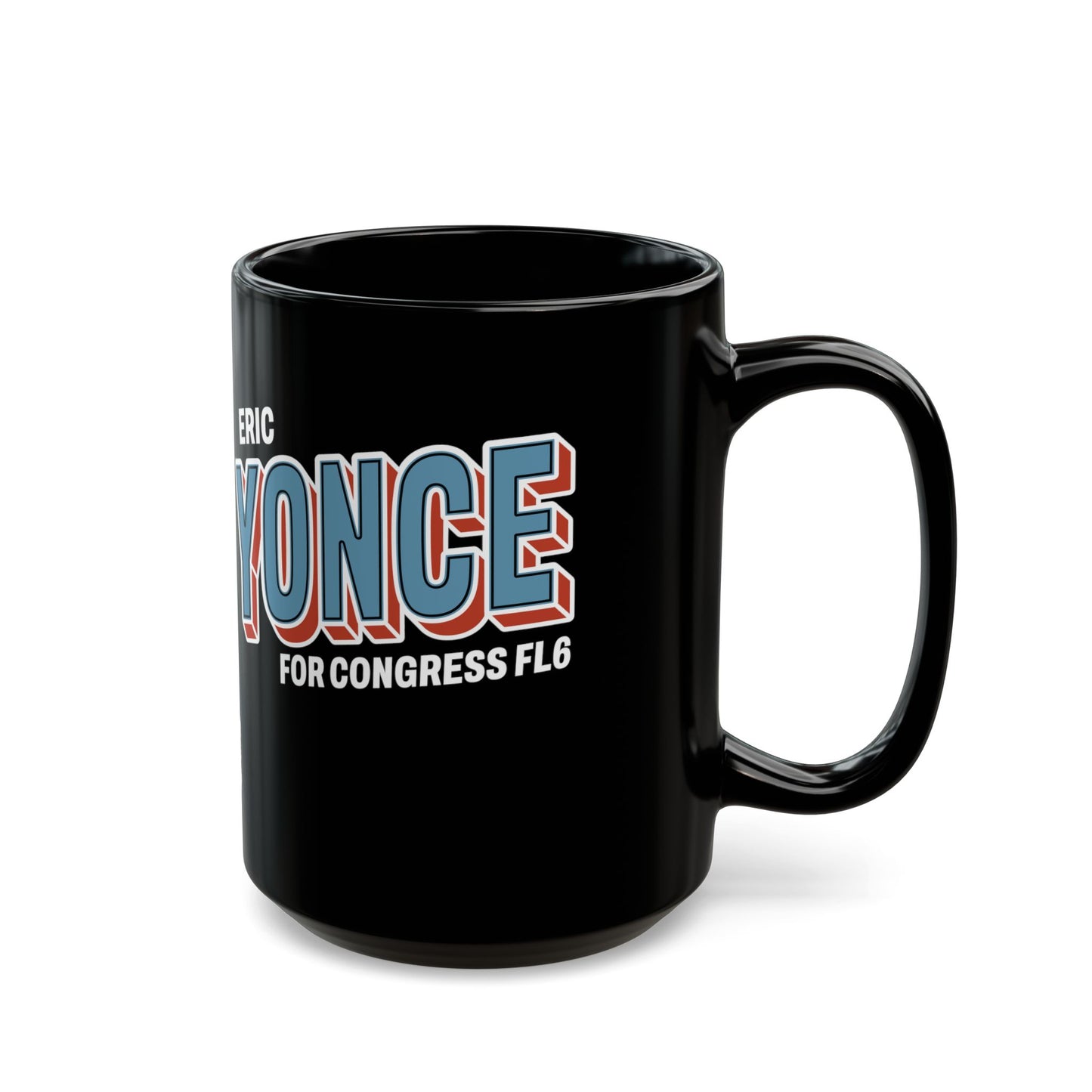 Yonce for Congress Black Mug  11oz/15oz