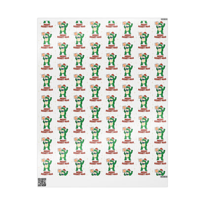 Wrapping Paper — Merry Resist-mas Frog Holiday Gift Wrap